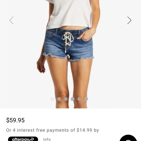 Billabong jeans shorts - Picture 9 of 12